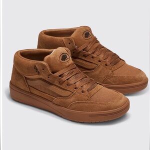 Vans Men's Brown Suede Zahba Mid Sneakers- NEVER WORN! 🙌🏽